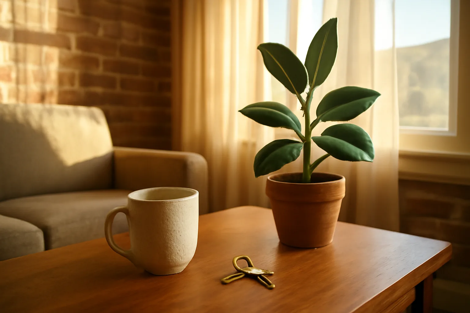 Denver bungalow table with keys during Colorado conservator planning